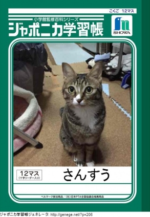 Cat pictures｜ジャポニカ学習帳2
