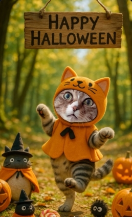 Cat pictures｜ハロウインにゃん！